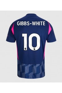 Nottingham Forest Morgan Gibbs-White #10 Fotballdrakt Borte Klær 2024-25 Korte ermer